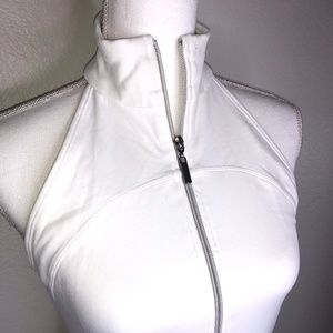 Ph8 Women White Halter Neck Dress